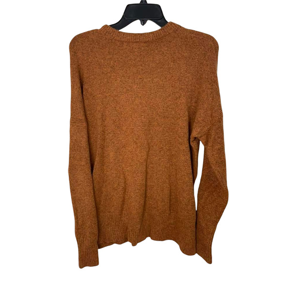 TREASURE & BOND Crew Neck Pullover in Rust Leather Size XS NEW - Picture 6 of 6